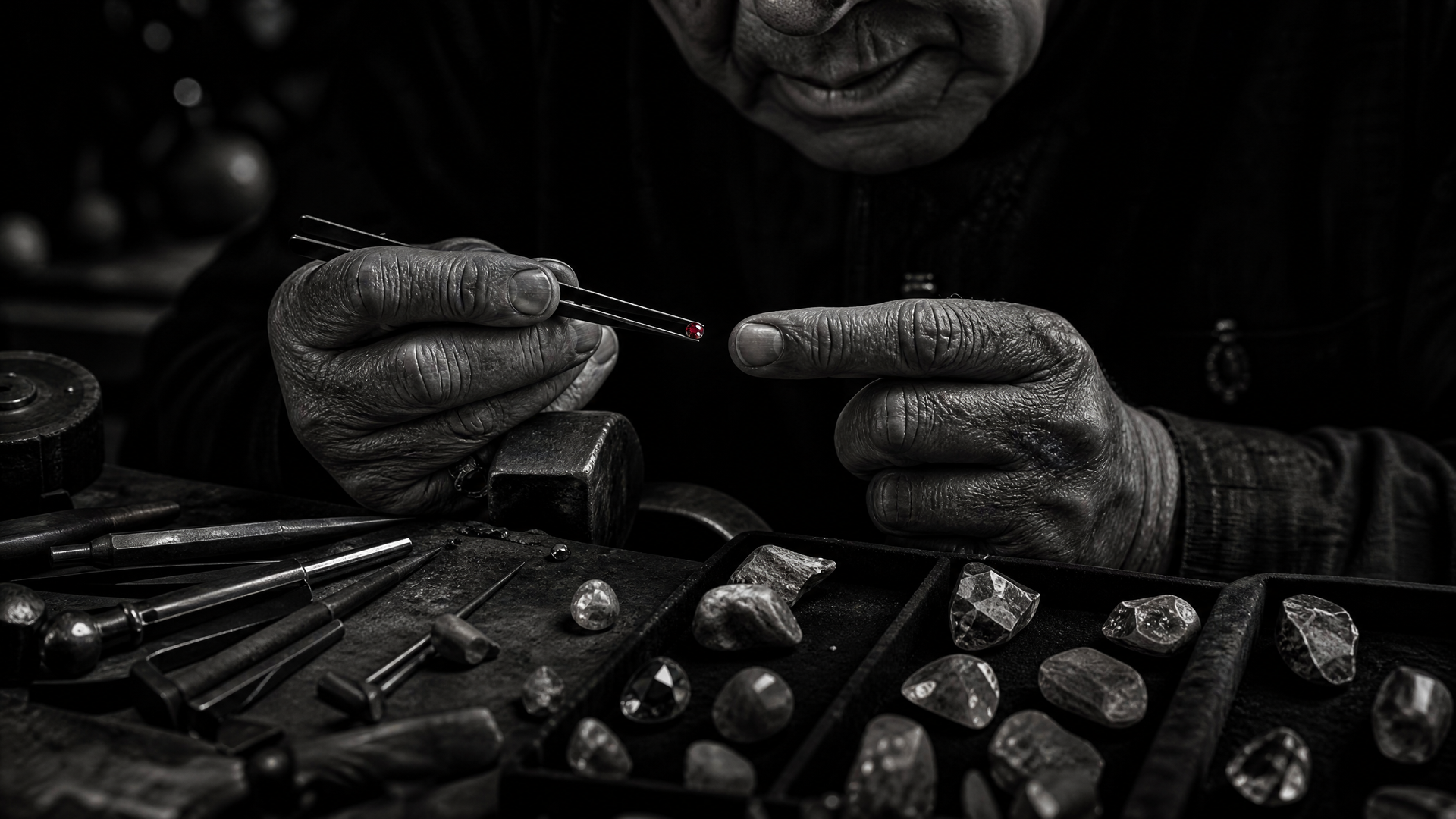 Master artisan at work in Jaipur workshop
