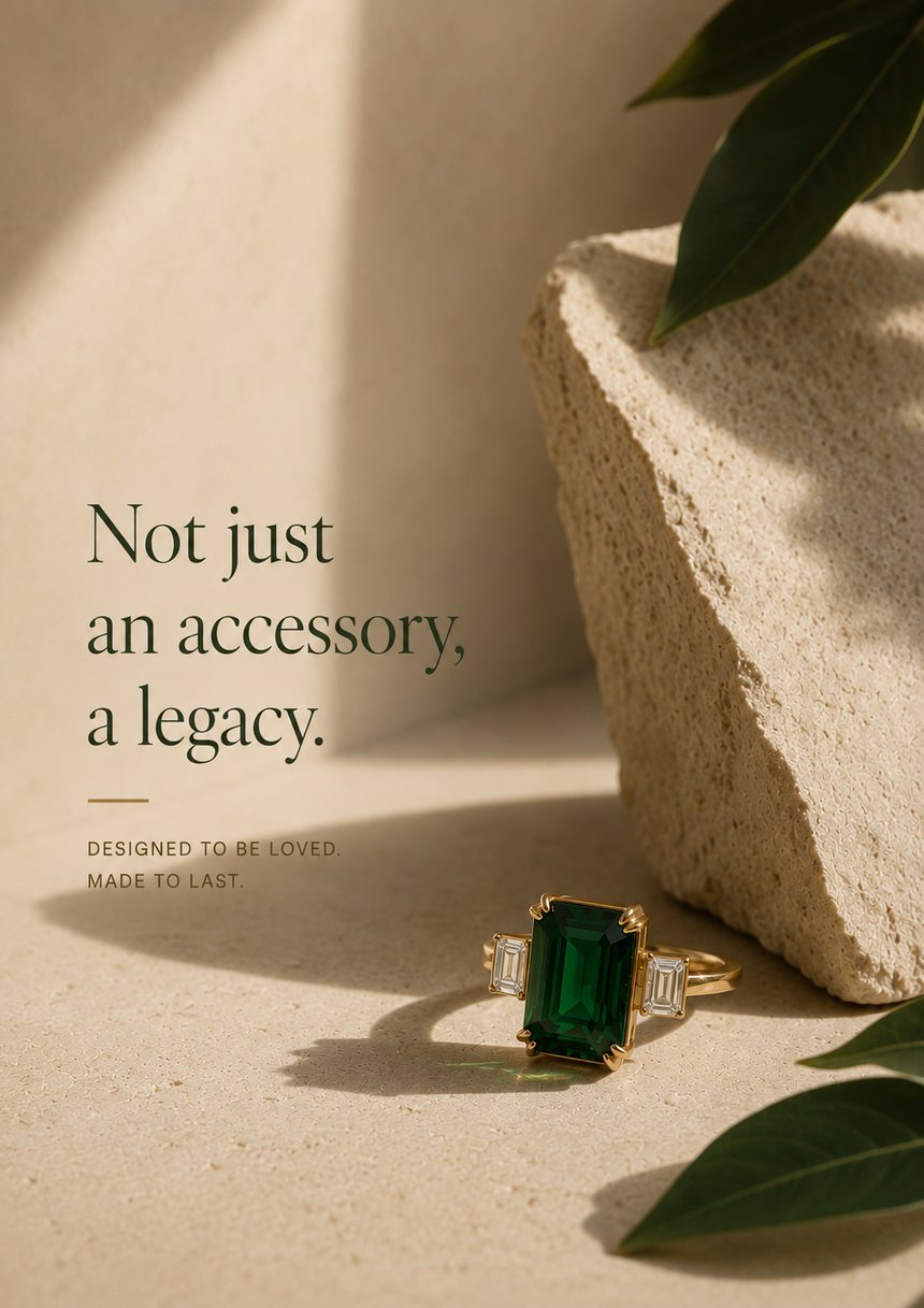 VALIORÈ Emerald Collection piece