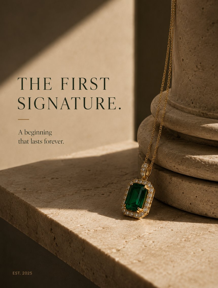 VALIORÈ Emerald Collection piece