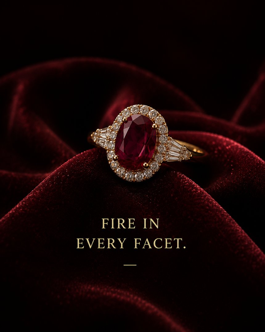 VALIORÈ Ruby Collection piece
