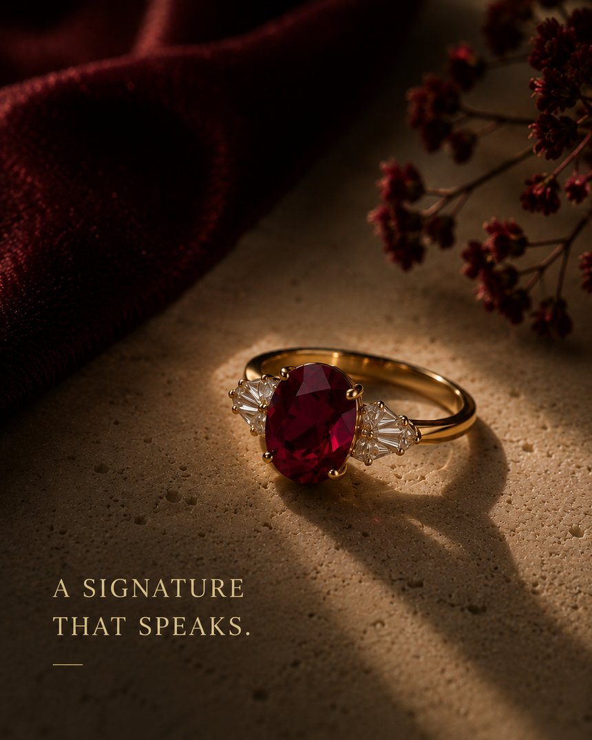 VALIORÈ Ruby Collection piece