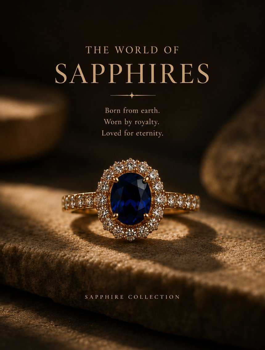 VALIORÈ Sapphire Collection piece
